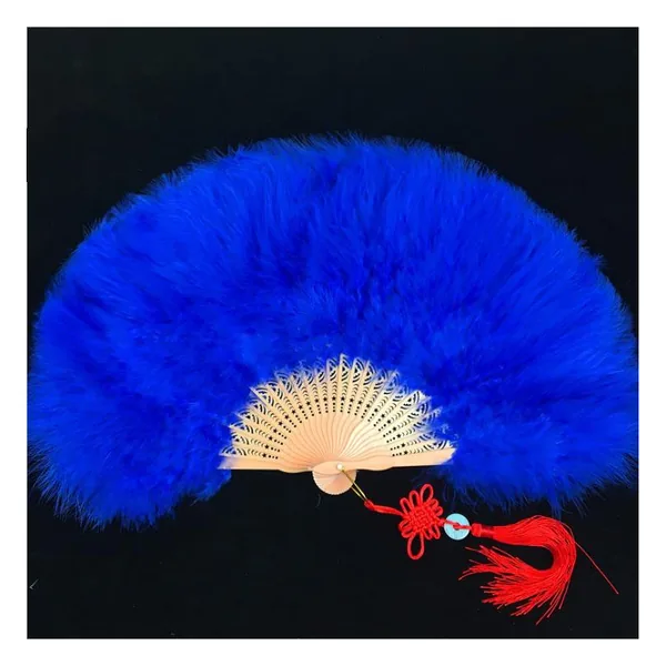 Abanico de plumas personalizado, marabú morado — diseño de stock 6